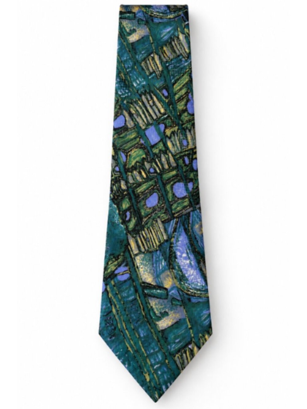 Vintage Canali Milano Silk Tie- 1980's